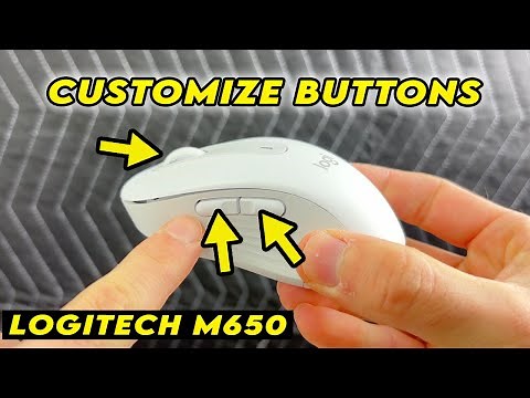 How to Customize your Logitech M650 Mouse Buttons