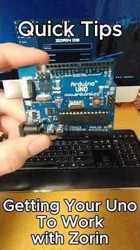Tech Tip: Getting your #Uno To Work with #zorin #arduino