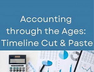 Accounting Through the Ages – Cut & Paste Timeline Activity | Grades 9–12