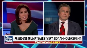 70K views · 1.8K reactions | Judge Jeanine and Judicial Watch President Tom Fitton on the intensifying now-criminal probe into the origins of the Russian investigation. | Judge Jeanine Pirro | Facebook
