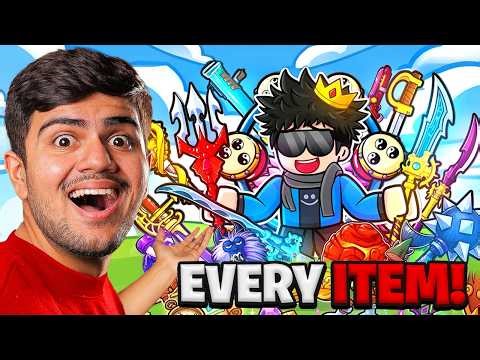 I Collected Every First Sea Items in Blox Fruits Roblox!