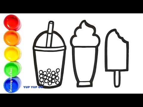 🍦🌈 Draw Ice Cream with Colors & Circles + Baby Shark Song 🎨🦈 | Learn Colors for Kids | Yup Yup Go