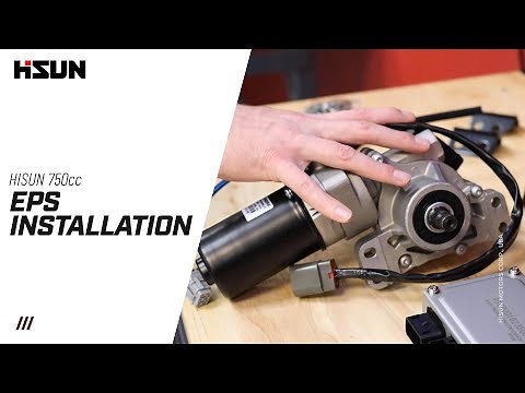 EPS Kit Installation - HISUN 550cc-750cc UTV Engine