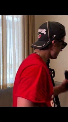 Sebastian Aho keeps beverage during media session