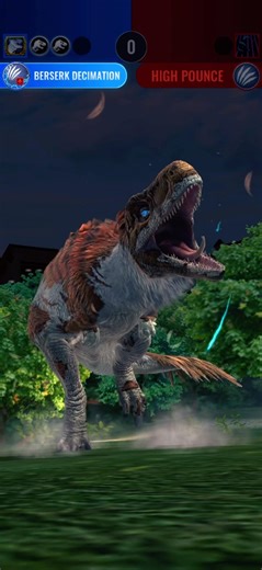 Rajadorixis’s Stomp attack Animation is Awesomeness!!!!! #jurassicworldalive #shorts #rajadorixis