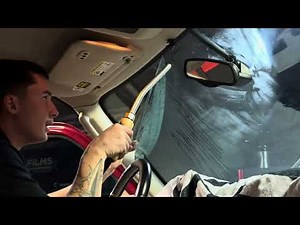 How to Remove Windshield Tint from ANY Vehicle (MOST EFFICIENT WAY)