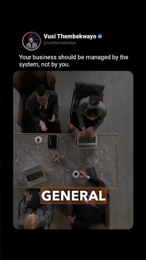 Create a system that runs the business for you