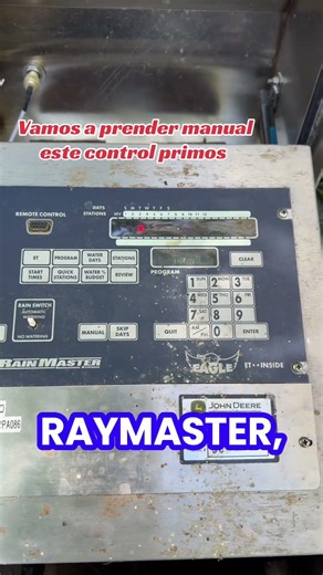 Vamos a prender este control manual es de lo más fácil #irrigation #trabajo