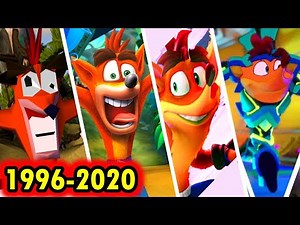 Evolution Of Crash Bandicoot Intros Cutscenes (1996 - 2020)