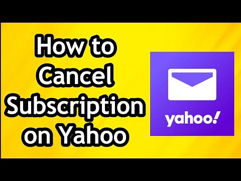 How to Remove or Cancel Subscriptions on Yahoo Mail Account