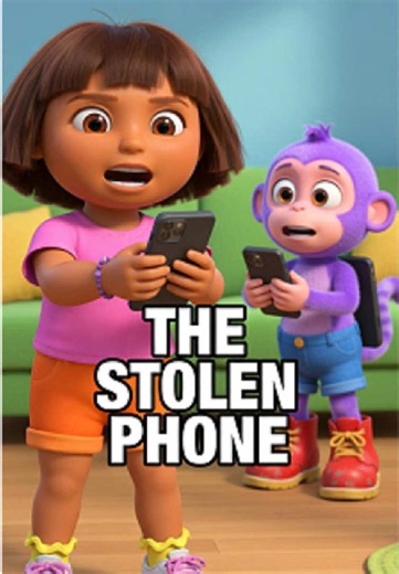 Dora’s stolen phone #animated #dora #doratheexplorer #humortok #boots | dora the explorer