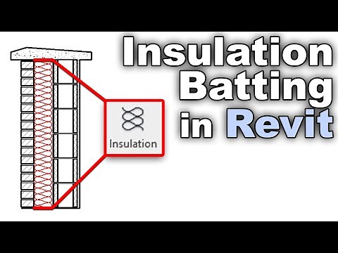 Insulation Batting Line in Revit | The smart way to do it!