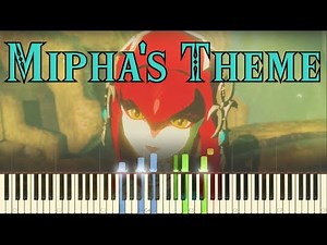 The Legend of Zelda: Breath of the Wild - Mipha's Theme - Piano (Synthesia)