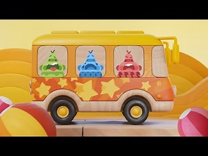 Emotions on the Bus 🚌🎶 | Feelings Song for Kids | Pim Pam Pino