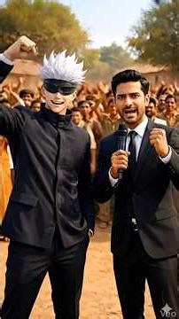 maa ke liye gojo ne Lada alien se Jung❤️💪 #aishorts #aivideo#gojoedit#aigojo#subscribe