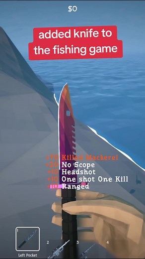 Incredible Knife Feature Added to Fishing Game