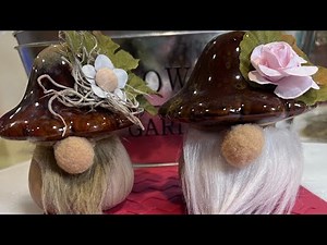 Let’s make a mushroom gnome!