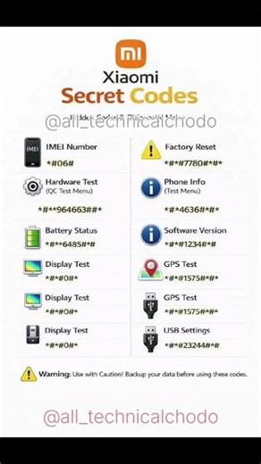 mi , xiaomi ka secret code #micode #shortvideo #mobilerepair #gk #gb #repair #cod #call #forward