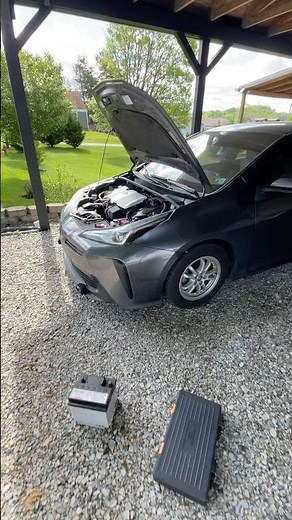 How to Change Toyota Prius 12 Volt Battery. The basics. Easy.