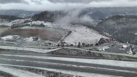 GALLERY: Snow falls across parts of region
