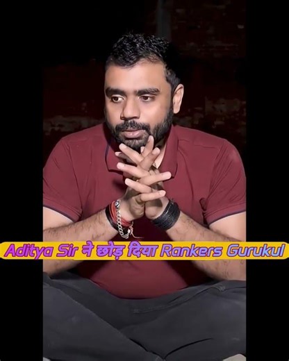 Aditya Sir left Rankers Gurukul #mathsbyadityaranjan #SSCPreparation #adityaranjansir