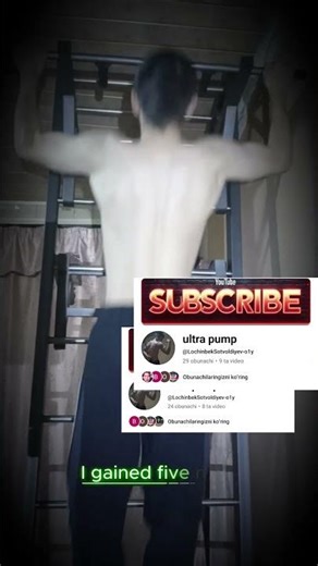 10 DAY 1 Subscriber = 1 Push-Up, 1 Dip, 1 Pull-Up
