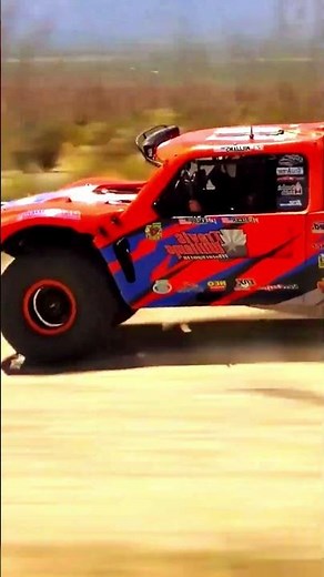 This Truck Moves Like a Jet 🤯 #Baja1000 #TrophyTruck #OffRoad