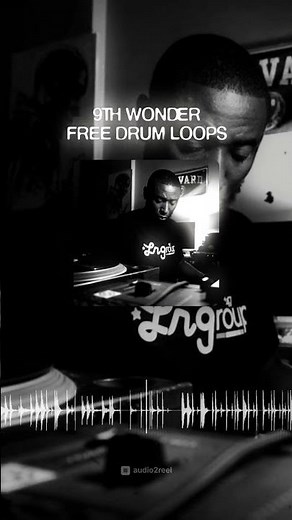 FREE 9th Wonder Boom Bap Drum Loops 🥁 Soulful Hip Hop Drums #shorts