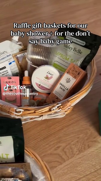 Raffle Gift Baskets for Baby Shower Fun