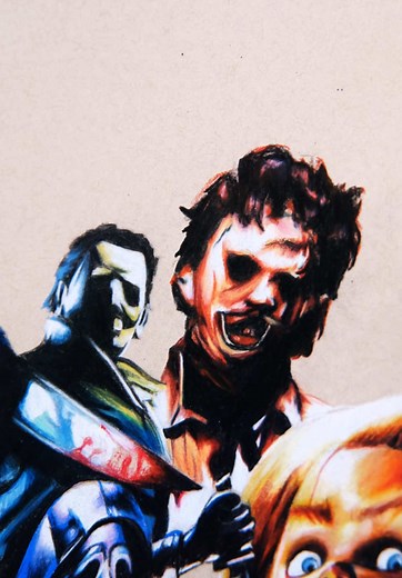 Drawing Dead by Daylight Killers: Leatherface