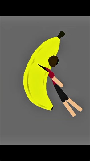 Banana Eats Stick nodes pro animation