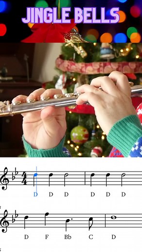 You can play Jingle Bells on flute! Watch the full tutorial at www.drselfridgemusic.com - searxh Jingle Bells Flute! #jinglebells #flute #flutetutorial