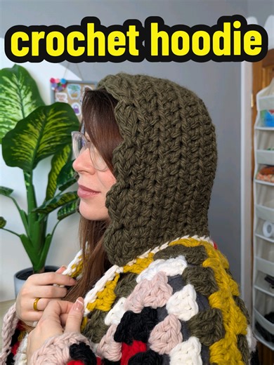 Adding a Hoodie to My Hexagon Cardigan! 🧥✨ I couldn’t resist upgrading my crochet hexagon cardigan… so of course I added a hoodie! 😍🧶✨ This cozy little detail makes the cardigan feel even warmer, more stylish and perfect for layering all year round! 💖 The full step-by-step tutorials for BOTH the hexagon cardigan and the crochet hoodie are available now on my YouTube channel! Search for Brunaticality ✨ Would you add a hoodie to your cardigan? 🥰👇 #crochet #diy #crafting #craft