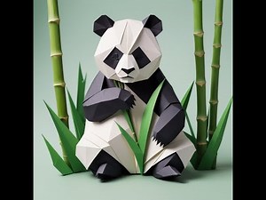 How to Make an Origami Himalayan Panda – Easy Step-by-Step Tutorial!