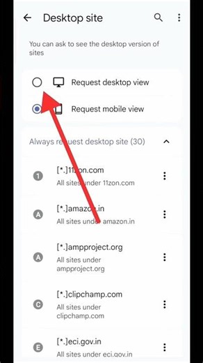 Desktop Mode ON Karke Dekho 📱➡️💻#DesktopMode #GoogleChrome #ChromeTips #TechTips #Shorts#tech #viral
