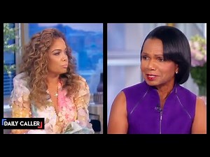 Condoleezza Rice Clashes With 'The View' Host Over Jan. 6 Riots