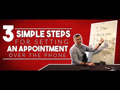 3 Simple Steps For Setting Appointments Over The Phone! [Phone Phenom Ep. 13]