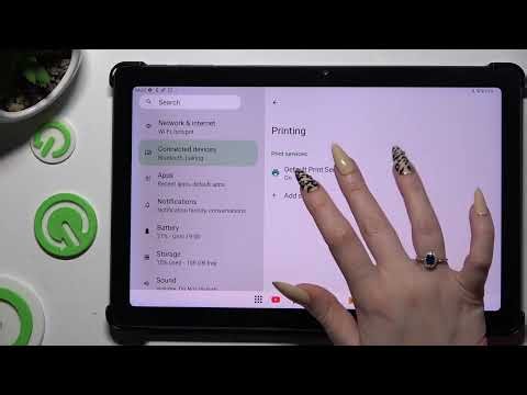 Wie verbinde ich das ACER Iconia Tab P10 mit einem Drucker?