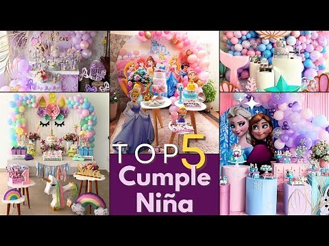 The 5 Best Themes for a Girl's Children's Birthday