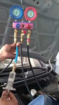 A/C cleaning/repair | adding A/C compressor after vacuum