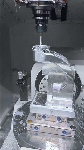 CNC Machining |5-Axis Machining:Humanoid Robot Joint Actuators #robot #cncmachining #5axismachining
