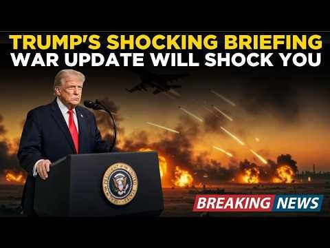 US NEWS LIVE: Trump's WAR BRIEFING Just DROPPED — What He Said Will SHOCK You! | Donald Trump News