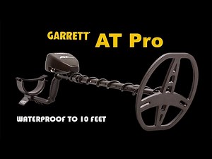 Garrett AT Pro Metal Detector with MS-2 Headphones | Waterproof All-Terrain Detector