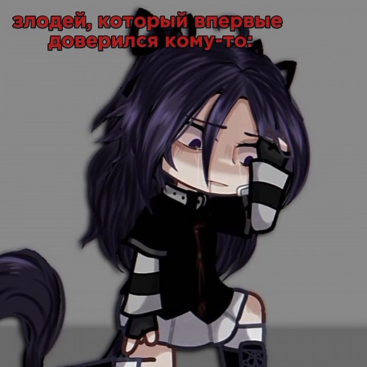 Hero And Villain in Gacha Life | Purple School