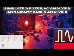 Keysight ADS Tutorial 1 | Simulate a filter using the AC analysis and Monte Carlo