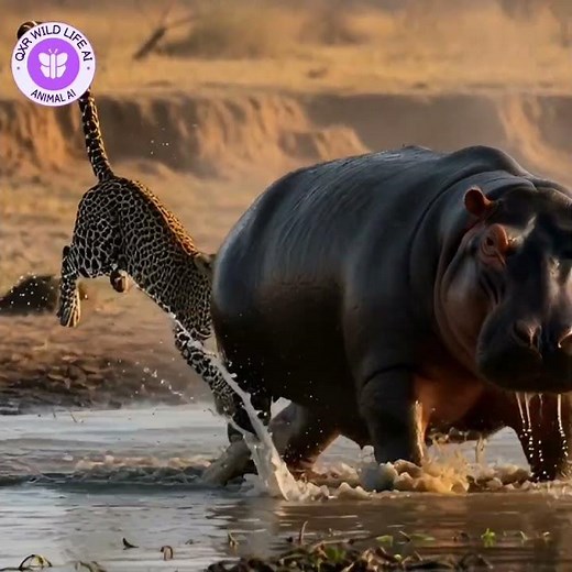 When a Leopard Picks the Wrong Target | A Powerful Wildlife Moment