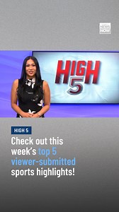 Check out Hawaii News Now's first High 5 segment, where you submit your own sports highlight and we showcase it for all to see! Our top 5 plays for the week are: 5. Kenzo's goal in Central Oahu 4. Inline hockey goal in Irvine, Calif. 3. Tasiana Taufahema's walk-off grand slam in West Virginia 2. Uzaiyah Kalalau-Ah Loo pick six on Maui 1. Reese Jenkin's buzzer beater in Lihue Got a video you want to share? Submit it on HawaiiNewsNow.com! | Hawaii News Now