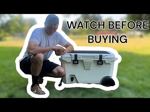 BEST Cooler Ever?!? Brumate 55 QT Roller Cooler w/ Built-in Drink Dispenser! Honest Review