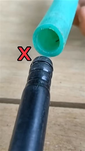 Simple trick! How to connect a hose to a smaller diameter pipe #tips | Tube Creative