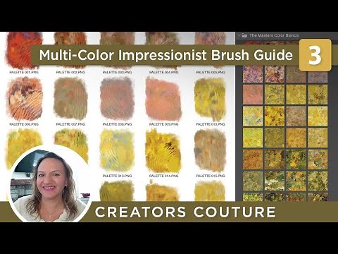 How to load Photoshop PAT files / Color-Blends for the Multi-Color "Impressionist" Brush Technique